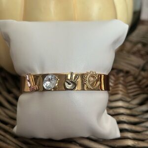 LOVE Gem Cuff Bracelet